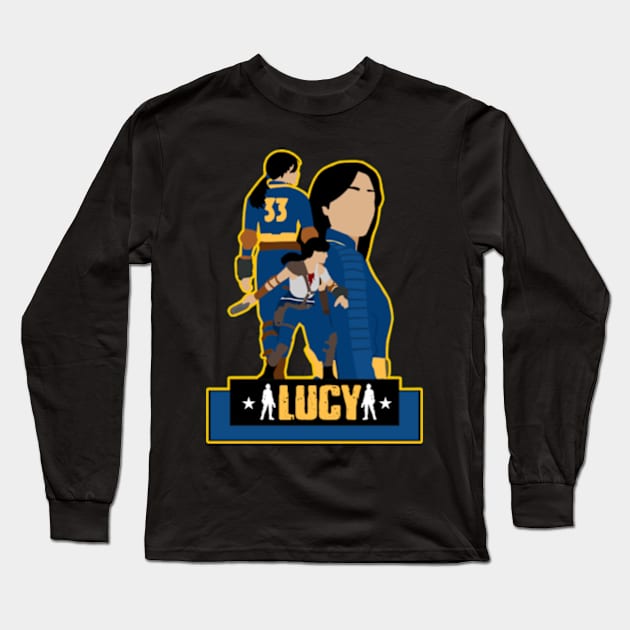 Lucy Long Sleeve T-Shirt by Raywolf